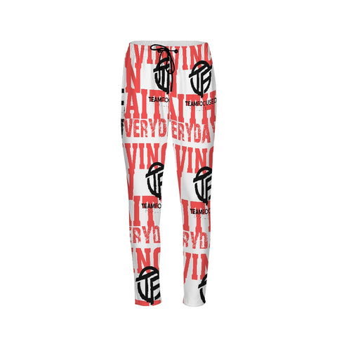 white red life   Men's Joggers