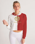 Blood Bought Women's Cropped Hoodie