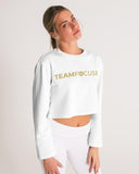 TeamFocused Women's Cropped Sweatshirt